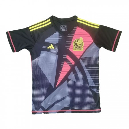 Camiseta de fútbol México Portero 2024 Negra